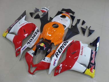 Repsol Rot Bull 09-12 CBR600RR Motorrad Verkleidung