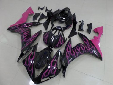 Rosa Flamme 04-06 YZF R1 Motorrad Verkleidung