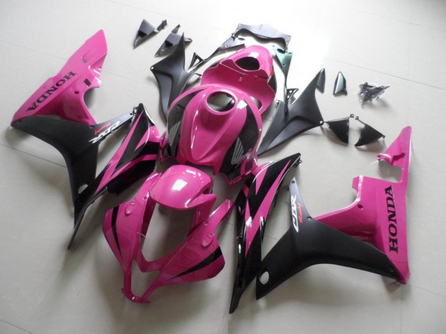 Rosa Schwarz 07-08 CBR600RR Motorrad Verkleidung Rosa Schwarz 07-08 CBR600RR Motorrad Verkleidung