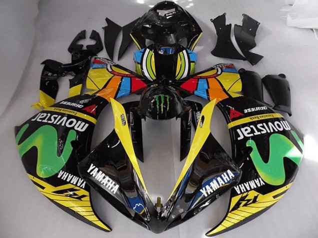 Rossi Movistar 09-11 YZF R1 Motorrad Verkleidung Rossi Movistar 09-11 YZF R1 Motorrad Verkleidung