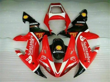 Rot 02-03 YZF R1 Motorrad Vollverkleidung