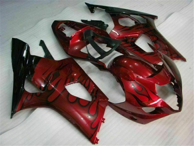 Rot 03-04 GSXR 1000 Motorrad Verkleidung Rot 03-04 GSXR 1000 Motorrad Verkleidung