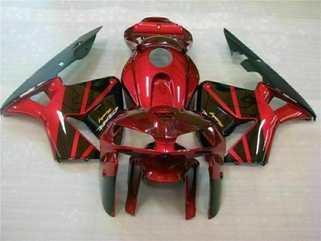 Rot 05-06 CBR600RR Motorrad Vollverkleidung Rot 05-06 CBR600RR Motorrad Vollverkleidung