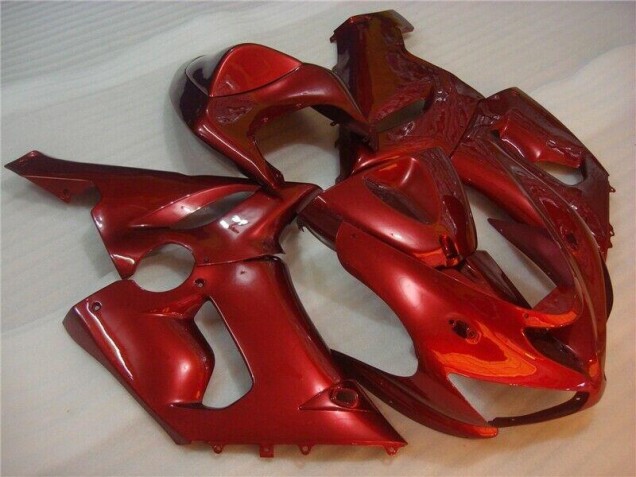 Rot 05-06 ZX6R Motorrad Verkleidung Rot 05-06 ZX6R Motorrad Verkleidung