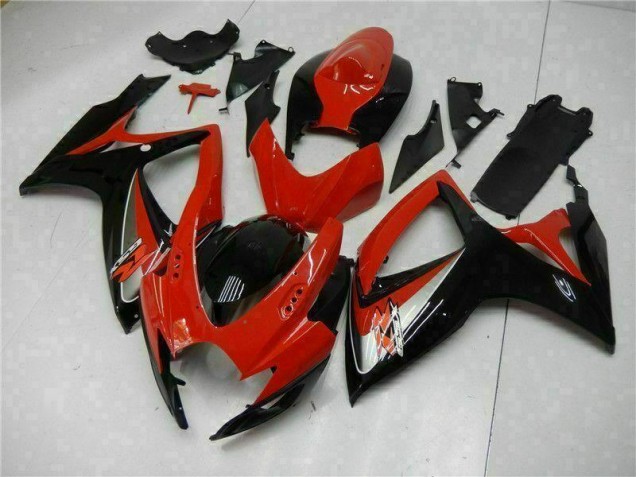 Rot 06-07 GSXR 600/750 Motorrad Verkleidungen