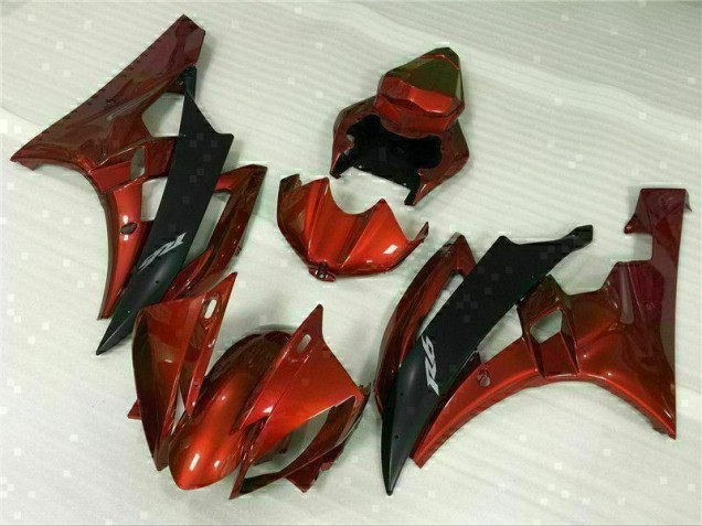 Rot 06-07 YZF R6 Motorrad Verkleidung & Plastik Rot 06-07 YZF R6 Motorrad Verkleidung & Plastik