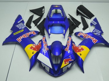 Rot Bull 02-03 YZF R1 Motorrad Verkleidung