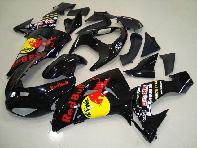 Rot Bull 06-07 ZX10R Motorrad Verkleidung Rot Bull 06-07 ZX10R Motorrad Verkleidung