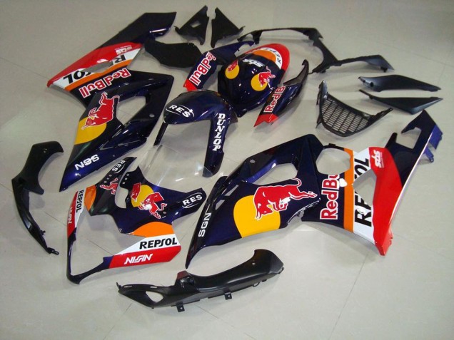 Rot Bull Repsol 05-06 GSXR 1000 Motorrad Verkleidung Rot Bull Repsol 05-06 GSXR 1000 Motorrad Verkleidung