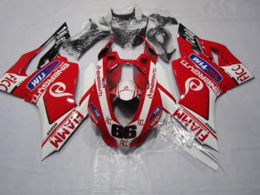 Rot FIAMM FICC 11-14 Ducati 1199 Motorrad Verkleidung