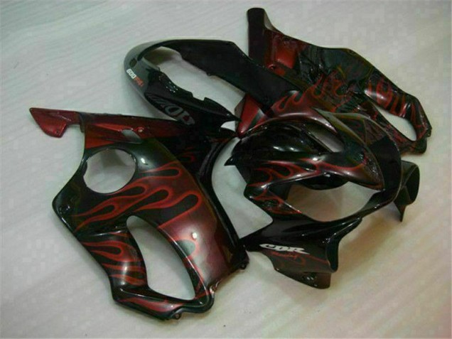 Rot Flamme 04-07 CBR600 F4i Motorrad Verkleidung Rot Flamme 04-07 CBR600 F4i Motorrad Verkleidung