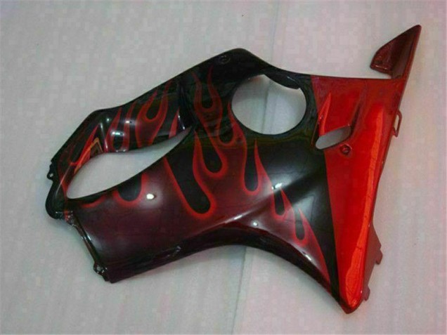 Rot Flamme 04-07 CBR600 F4i Motorrad Verkleidung Rot Flamme 04-07 CBR600 F4i Motorrad Verkleidung