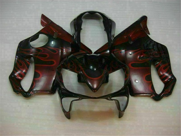 Rot Flamme 04-07 CBR600 F4i Motorrad Verkleidung Rot Flamme 04-07 CBR600 F4i Motorrad Verkleidung