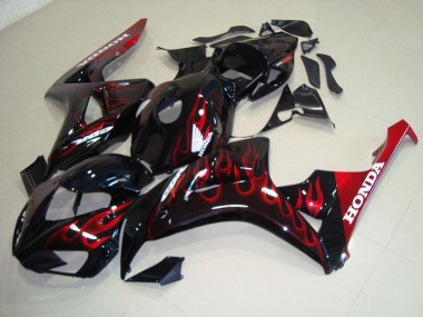 Rot Flamme 06-07 CBR1000RR Motorrad Verkleidung