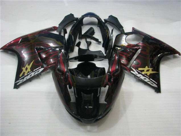 Rot Flamme 96-07 CBR1100XX Motorrad Verkleidung Rot Flamme 96-07 CBR1100XX Motorrad Verkleidung