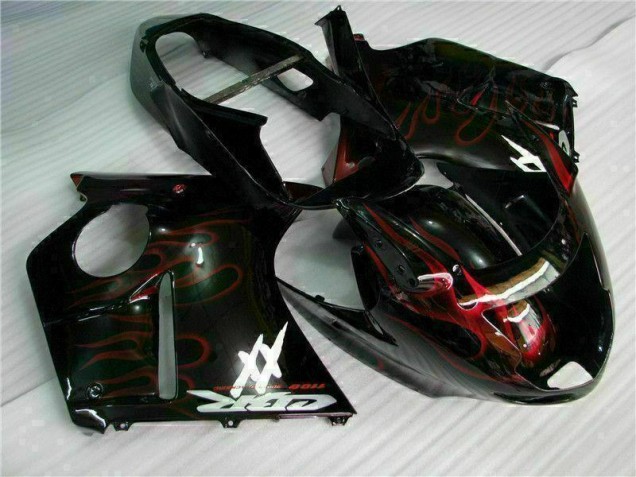 Rot Flamme 96-07 CBR1100XX Motorrad Verkleidungen