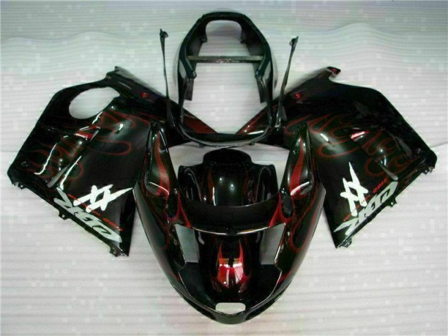 Rot Flamme 96-07 CBR1100XX Motorrad Verkleidungen