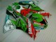 Rot Grün Motocard 09-12 ZX6R Motorrad Verkleidung
