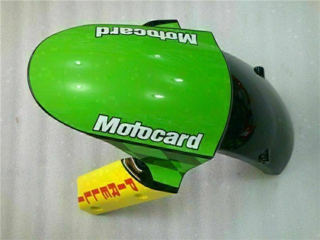 Rot Grün Motocard 09-12 ZX6R Motorrad Verkleidung