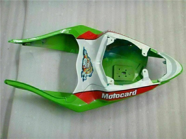Rot Grün Motocard 09-12 ZX6R Motorrad Verkleidung