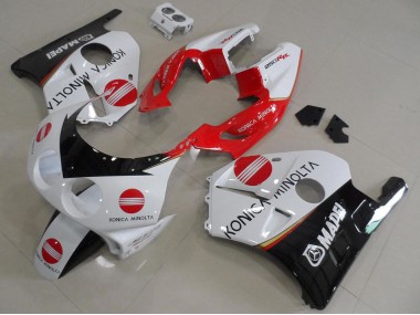 Rot Konica 91-98 CBR250RR MC22 Motorrad Verkleidung