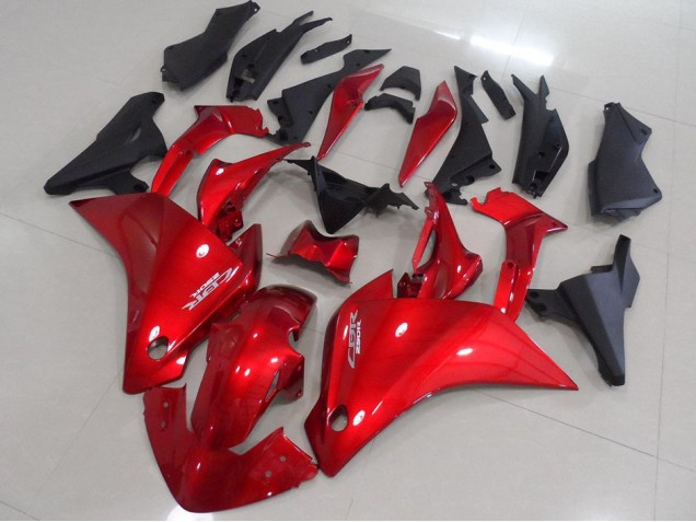 Rot Matt Schwarz 11-13 CBR250RR Motorrad Verkleidung Rot Matt Schwarz 11-13 CBR250RR Motorrad Verkleidung