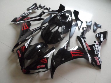 Rot Monster 04-06 YZF R1 Motorrad Verkleidung