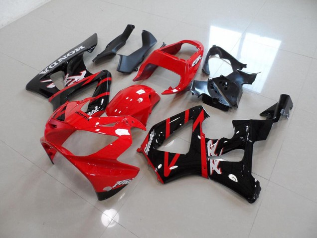 Rot Schwarz 00-01 CBR900RR 929 Motorrad Verkleidung Rot Schwarz 00-01 CBR900RR 929 Motorrad Verkleidung