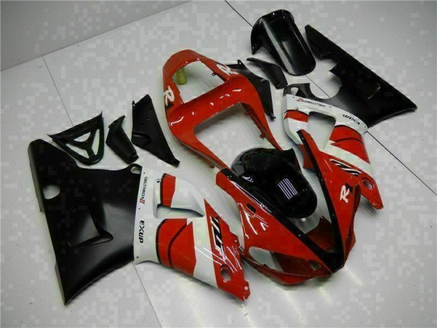 Rot Schwarz 00-01 YZF R1 Motorrad Verkleidung