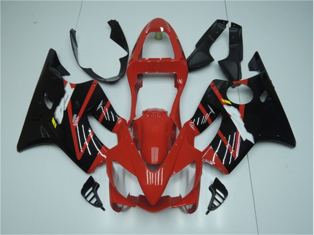 Rot Schwarz 01-03 CBR600 F4i Motorrad Verkleidungen
