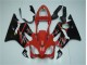 Rot Schwarz 01-03 CBR600 F4i Motorrad Verkleidungen