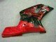 Rot Schwarz 01-03 GSXR 600/750 Motorrad Verkleidung Rot Schwarz 01-03 GSXR 600/750 Motorrad Verkleidung