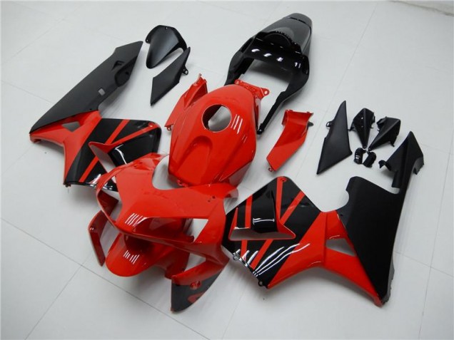 Rot Schwarz 03-04 CBR600RR Motorrad Verkleidung Komplett Sets Rot Schwarz 03-04 CBR600RR Motorrad Verkleidung Komplett Sets