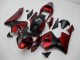 Rot Schwarz 03-04 CBR600RR Motorrad Verkleidung Rot Schwarz 03-04 CBR600RR Motorrad Verkleidung
