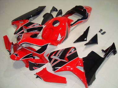 Rot Schwarz 03-04 CBR600RR Motorrad Verkleidungen