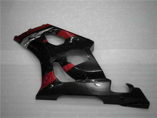 Rot Schwarz 03-04 GSXR 1000 Motorrad Verkleidung