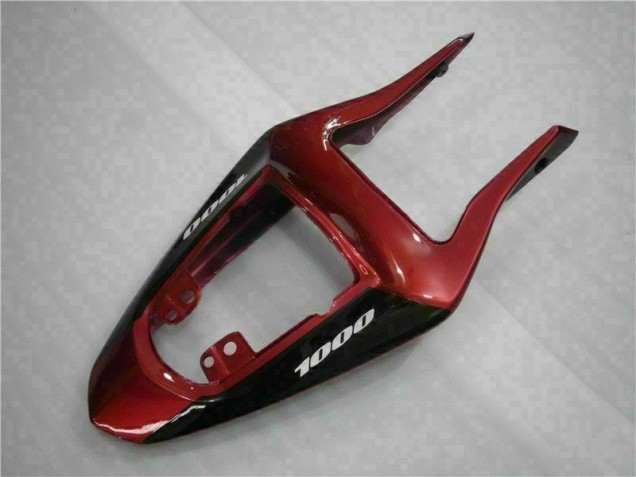 Rot Schwarz 03-04 GSXR 1000 Motorrad Verkleidung