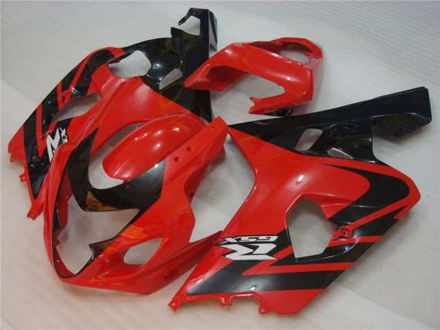 Rot Schwarz 04-05 GSXR 600/750 Motorrad Verkleidungen Rot Schwarz 04-05 GSXR 600/750 Motorrad Verkleidungen