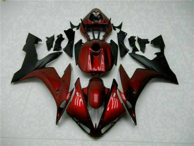 Rot Schwarz 04-06 YZF R1 Motorrad Verkleidungen