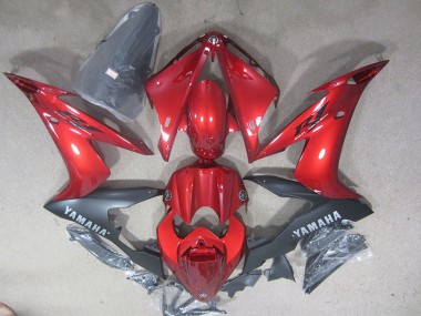 Rot Schwarz 04-06 YZF R1 Motorrad Vollverkleidung