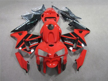 Rot Schwarz 05-06 CBR600RR Motorrad Verkleidung Komplett Sets