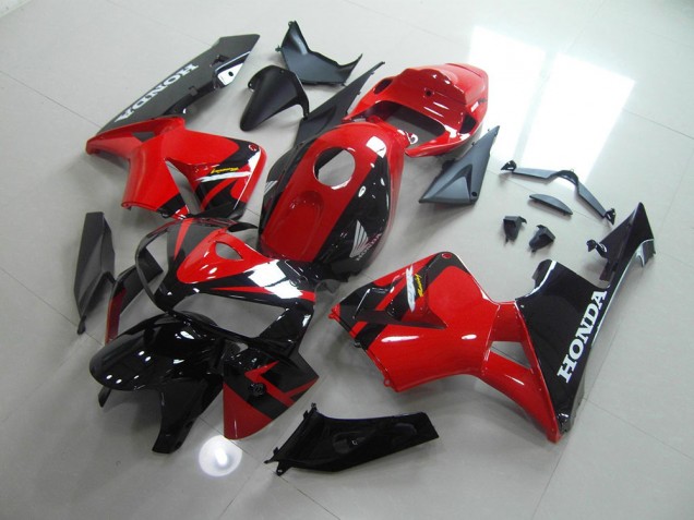 Rot Schwarz 05-06 CBR600RR Motorrad Verkleidungen
