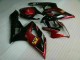 Rot Schwarz 05-06 GSXR 1000 Motorrad Verkleidung & Plastik Rot Schwarz 05-06 GSXR 1000 Motorrad Verkleidung & Plastik