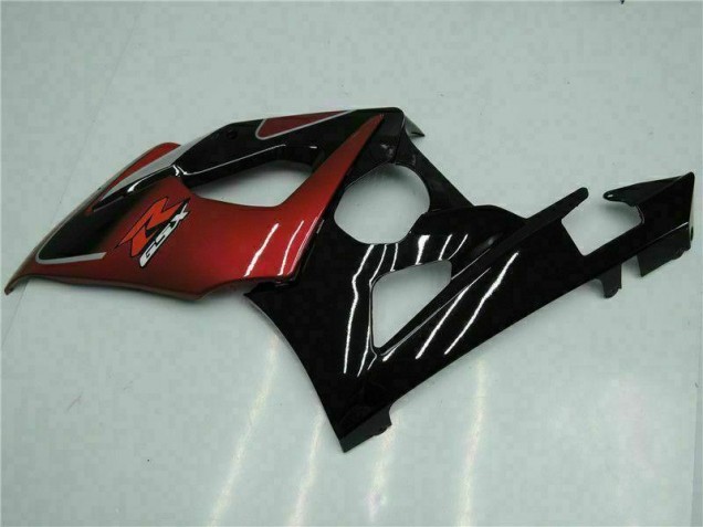 Rot Schwarz 05-06 GSXR 1000 Motorrad Verkleidungen Rot Schwarz 05-06 GSXR 1000 Motorrad Verkleidungen