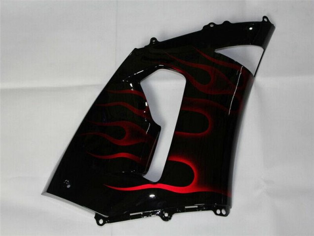 Rot Schwarz 05-06 ZX6R Motorrad Verkleidung Rot Schwarz 05-06 ZX6R Motorrad Verkleidung