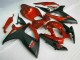 Rot Schwarz 06-07 GSXR 600/750 Motorrad Verkleidungen