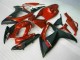 Rot Schwarz 06-07 GSXR 600/750 Motorrad Verkleidungen