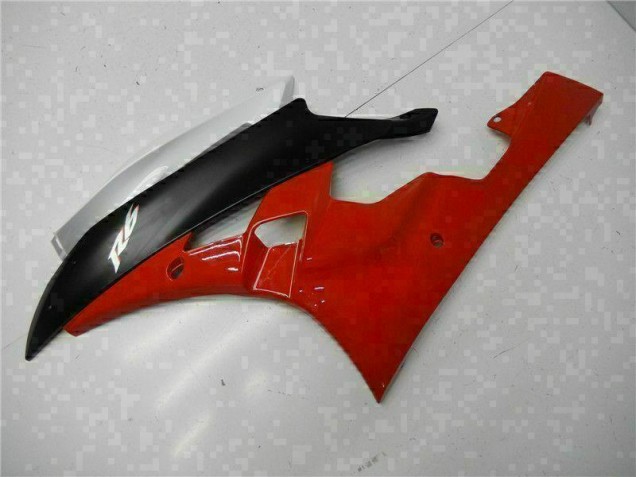 Rot Schwarz 06-07 YZF R6 Motorrad Verkleidung