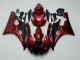 Rot Schwarz 06-07 YZF R6 Motorrad Verkleidungen