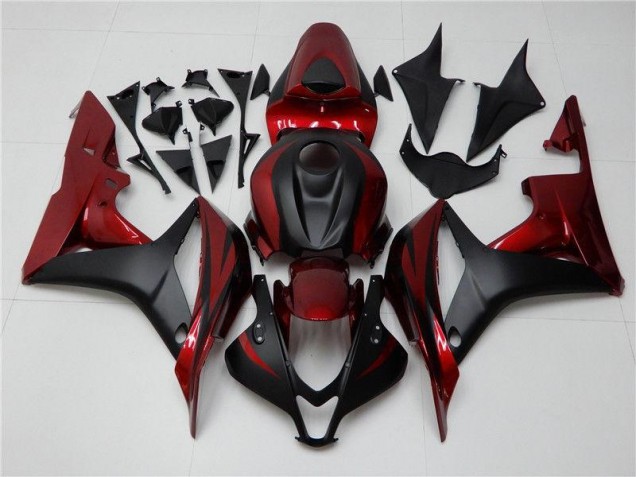 Rot Schwarz 07-08 CBR600RR Motorrad Verkleidung